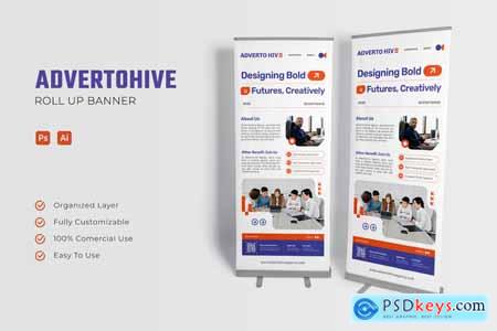 Advertohive Agency Business - Roll Up Banner