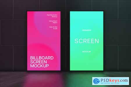 Billboard Screen Mockup