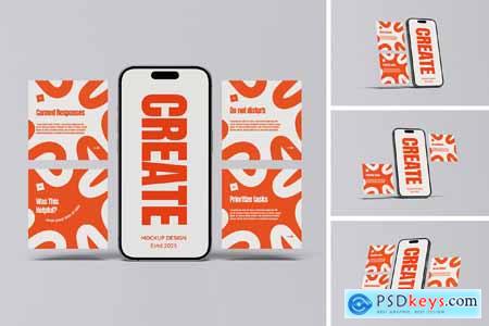 Instagram Post and Stories Mockup
