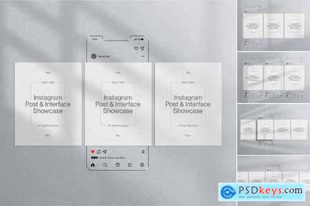 Instagram Post Mockup Set