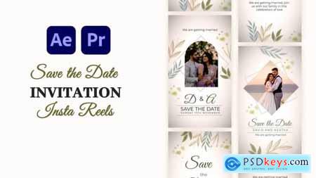 Save the Date Invitation Instagram Reels 58272772