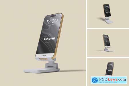 iPhone Stand Mockup