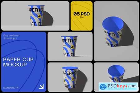 Paper Cup Mockup