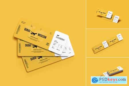 Clean Ticket Mockup