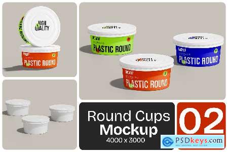Round Cup Mockup