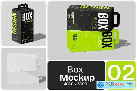 Vertical Box Mockup
