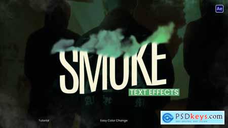 Smoke Text Animation 58310504