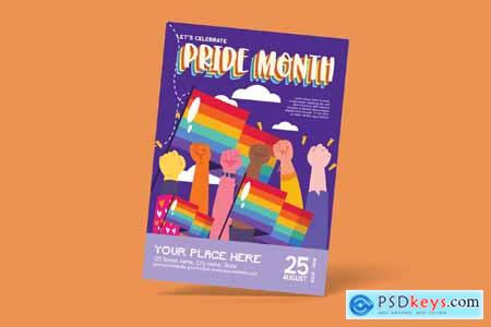 Pride Month Flyer VCXNT4Z