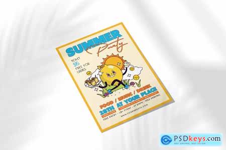Happy Summer Day Flyer Templates