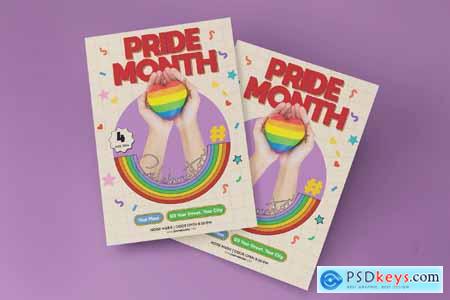 Pride Month Flyer HGZ3TXH