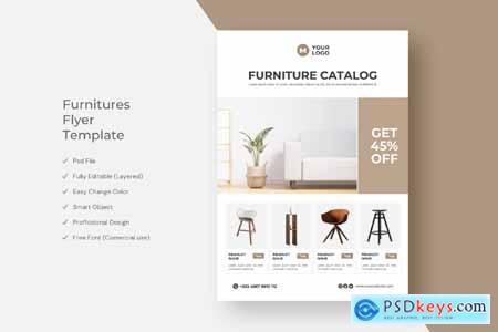 Furniture Flyer Template Design