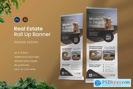 Real Estate Roll Up Banner