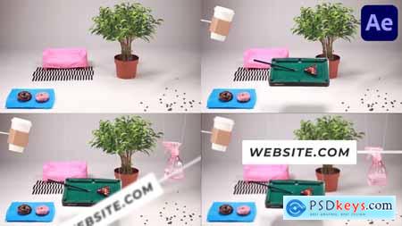 Realistic Coffee Break Scene for After Effects 58385838