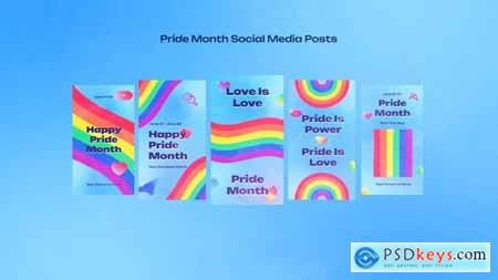Pride Month Social Media Posts 58355981