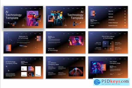 Ai Technology Presentation Template