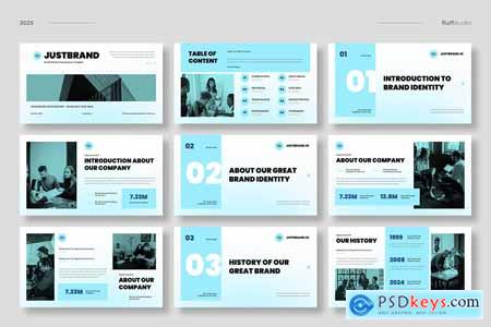 Brand Identity Guideline Powerpoint Template
