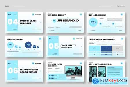 Brand Identity Guideline Powerpoint Template