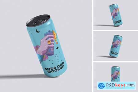 Soda Can Mockup
