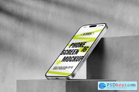 Phone Screen Mockup
