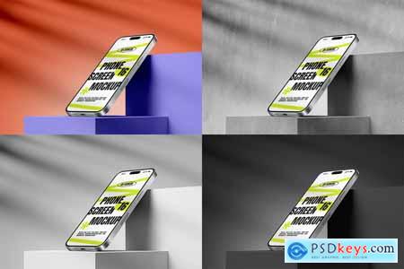 Phone Screen Mockup