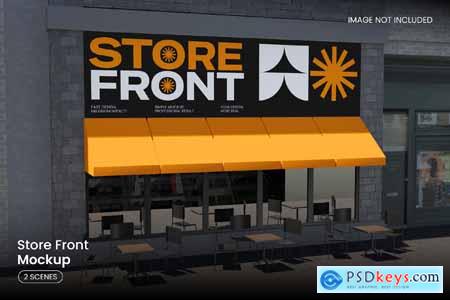 Store Front Mockup