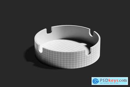 Ashtray Mockup 004
