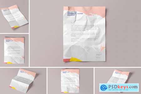 Crumpled Paper Mockup ST85NPJ Crumpled Paper Mockup ST85NPJ