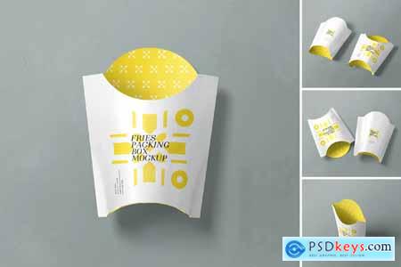 French Fries Mockup