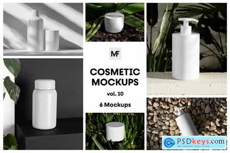 Cosmetic Packaging Mockups vol.10