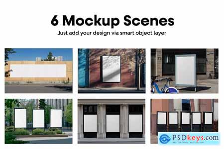 Picture Frame Mockups - City Posters vol.10