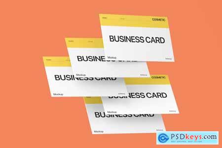 Horizontal Business Card Mockup