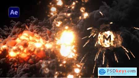 Explosion Logo Reveal 58424588