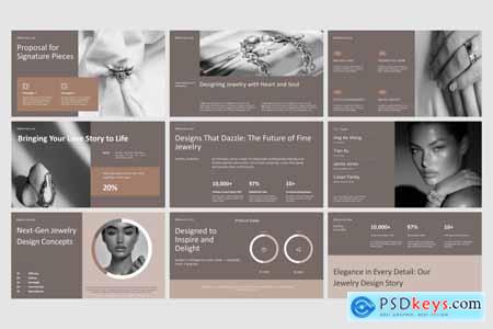 Brown Jewelry Presentation