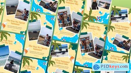 Photo Slide Show Summer story vertical 58417291
