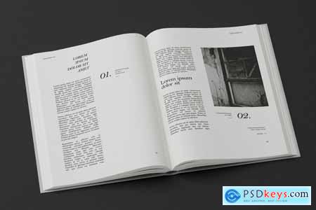 A4 Book Mockup Kit VOL 2