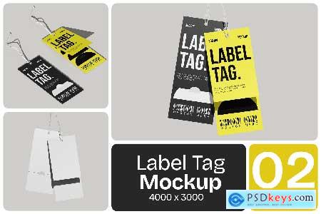 Label Tag Mockup