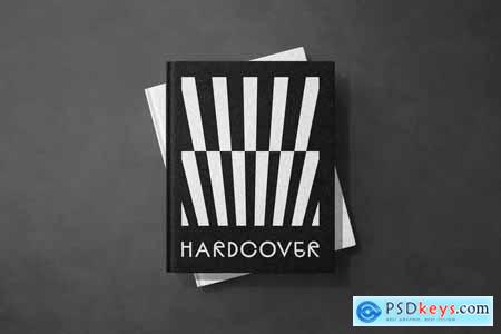 Minimalist Hardcover Book Mockups