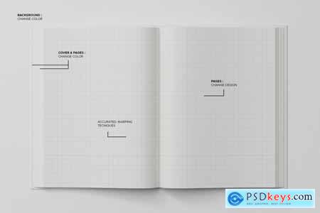 A4 Book Mockup Kit VOL 2