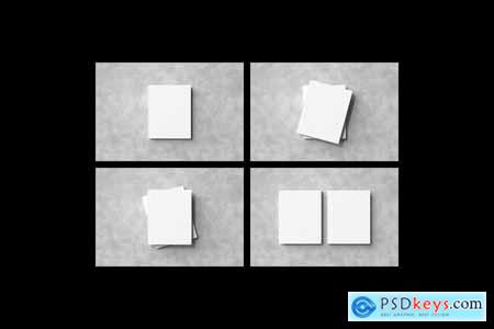 Minimalist Hardcover Book Mockups