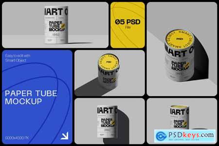 Paper Tube Mockup