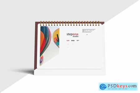 Desk Calendar Mockup