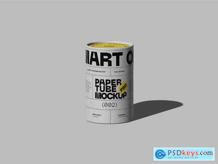 Paper Tube Mockup