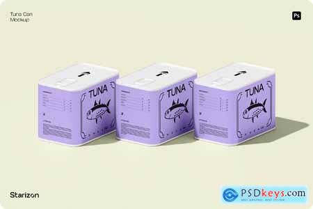 Tuna Can Mockup • 001 Tuna Can Mockup • 001