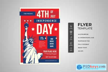 4th Of July Flyer DH67Z3M