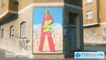 Street Wall Billboard Mockup 58489805