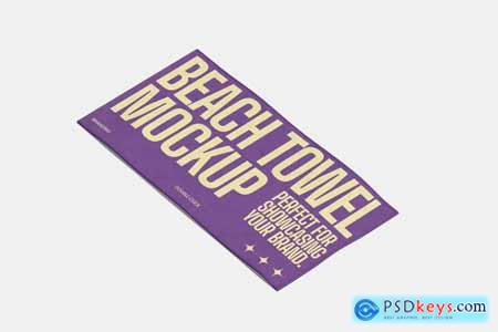 Beach Towel Mockup