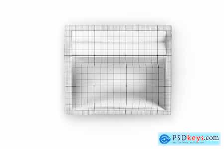 Flat Sachet Mockup
