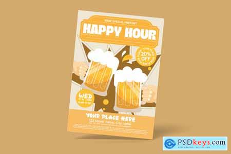 Happy Hour Flyer