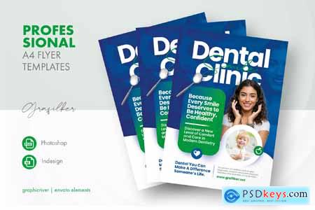 Dental Clinic Flyer Templates