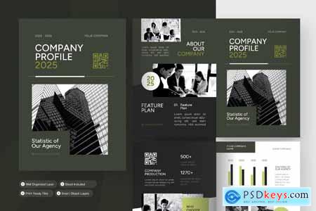 Company Profile - Bifold Brochure